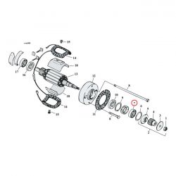 lager generator drive end 0 8240