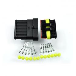 motogadget super seal amp style connector kit 6 pins 0 2307