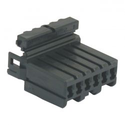 namz amp multilock connector zwart stekker 6 polig 0 1191