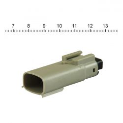 namz molex mx 150 stekker grijs ontvangbaar 3 polig 0 3320
