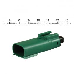namz molex mx 150 stekker groen ontvangbaar 3 polig 0 7518