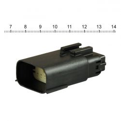 namz molex mx 150 stekker zwart ontvangbaar 12 polig 0 5929