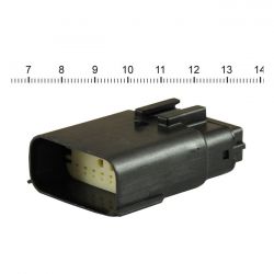 namz molex mx 150 stekker zwart ontvangbaar 16 polig 0 5862