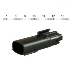 namz molex mx 150 stekker zwart ontvangbaar 3 polig 0 8439