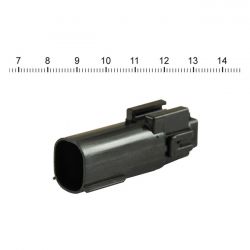 namz molex mx 150 stekker zwart ontvangbaar 4 polig 0 1314