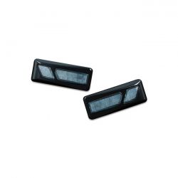 stopgezette kuryakyn led front reflector conversie glanzend zwart 0 8015