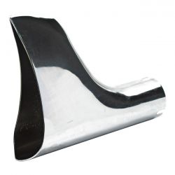 universele slip on fishtail tip chrome 0 4416