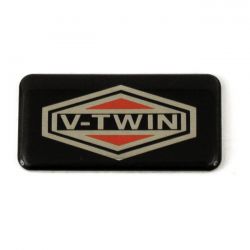 v twin logo inlay master cylinder cover 0 3214