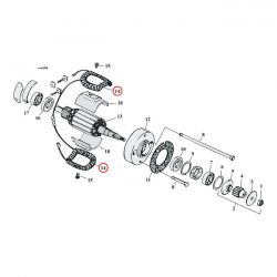 veldspoelen 6v generator 0 3890