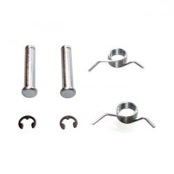 vervangende ruiter voetsteun hardware kit m8 softail 0 8325