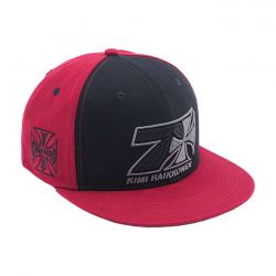 wcc kimi cross seven snapback cap rood 0 459