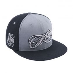 wcc kimi script logo snapback cap grijs 0 265