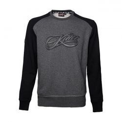 wcc kimi script logo sweater grijs zwart 0 4809
