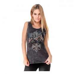 wcc luidste snelste retro tank top magie dag zwart 0 4677
